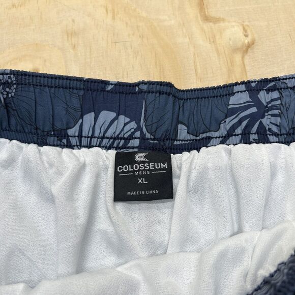 NEW XL Ole Miss Rebels Colosseum The Dude Swim Shorts Mens Blue - Picture 3 of 10